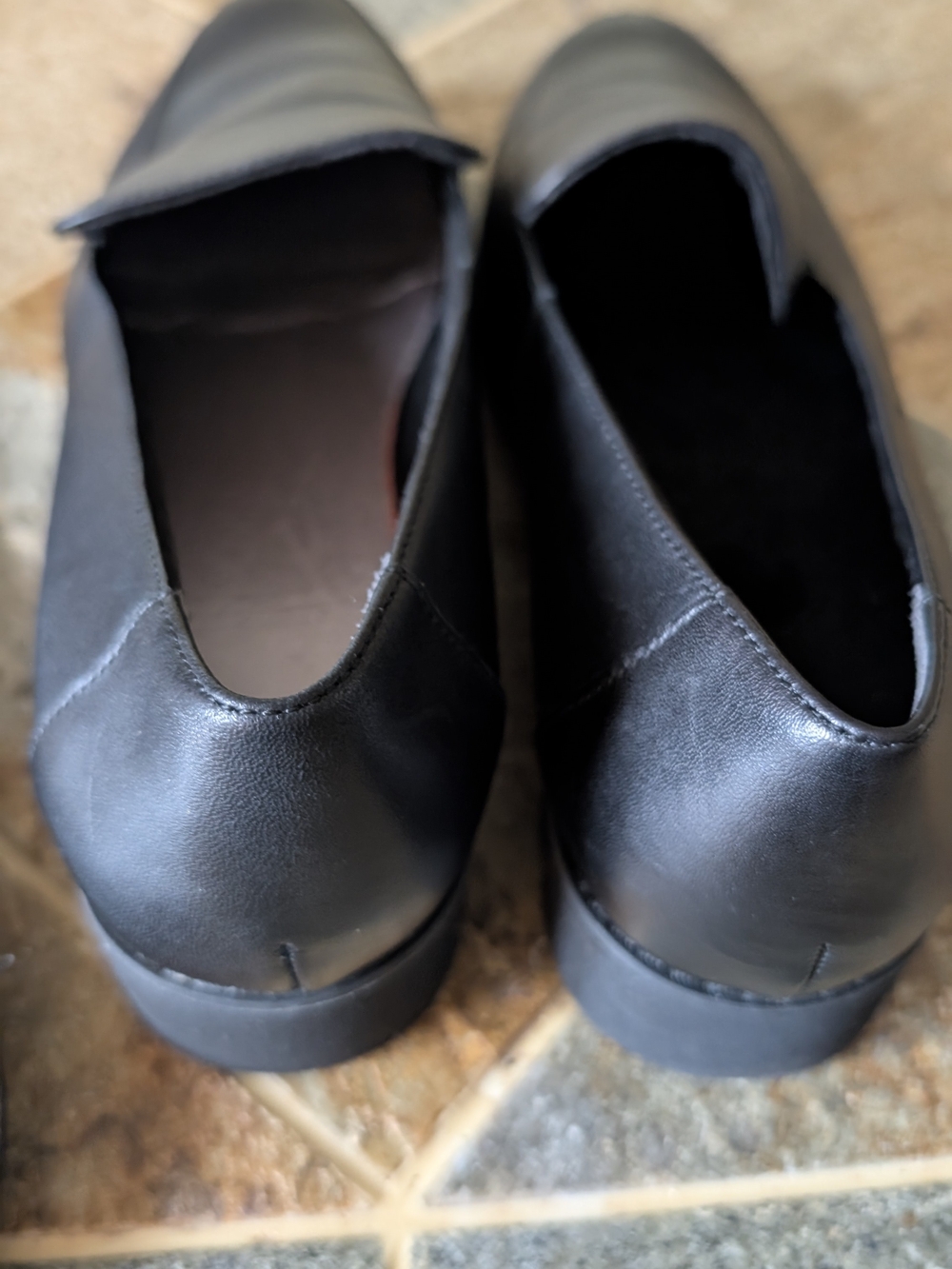 Vionic Kensley Women's Black Leather Shoes Sz 9 - Picture 6 of 10